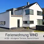 Wind Ruegen - Sauna, Kamin & Hund Willkommen, Ruhig & Naturnah, 200 M Zur Ostsee - Elements Lejlighed Dranske