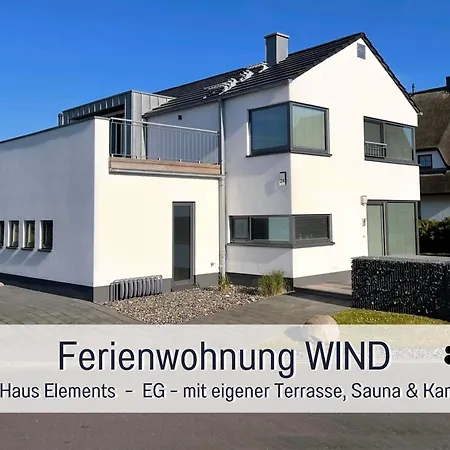 Lejlighed Wind Ruegen - Sauna, Kamin & Hund Willkommen, Ruhig & Naturnah, 200 M Zur Ostsee - Elements Dranske