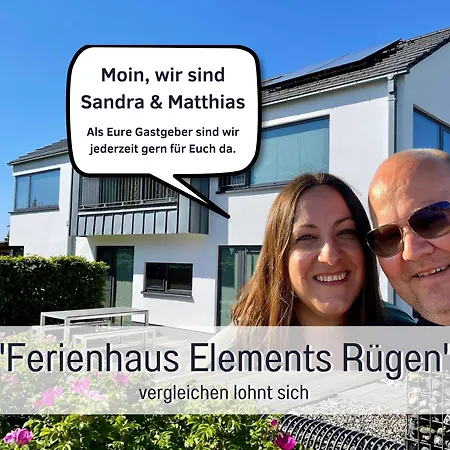 דירה Wind Ruegen - Sauna, Kamin & Hund Willkommen, Ruhig & Naturnah, 200 M Zur Ostsee - Elements
